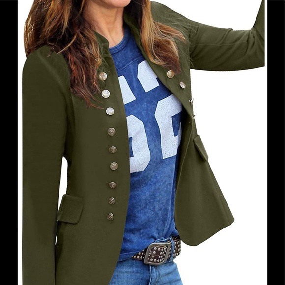 Luvamia Jackets & Blazers - Luvamia Open Front Blazer/ Casual Jacket